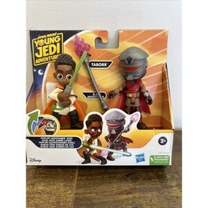 Star Wars Young Jedi Adventures Taborr vs Kai Brightstar Pop-Up Lightsaber Duel